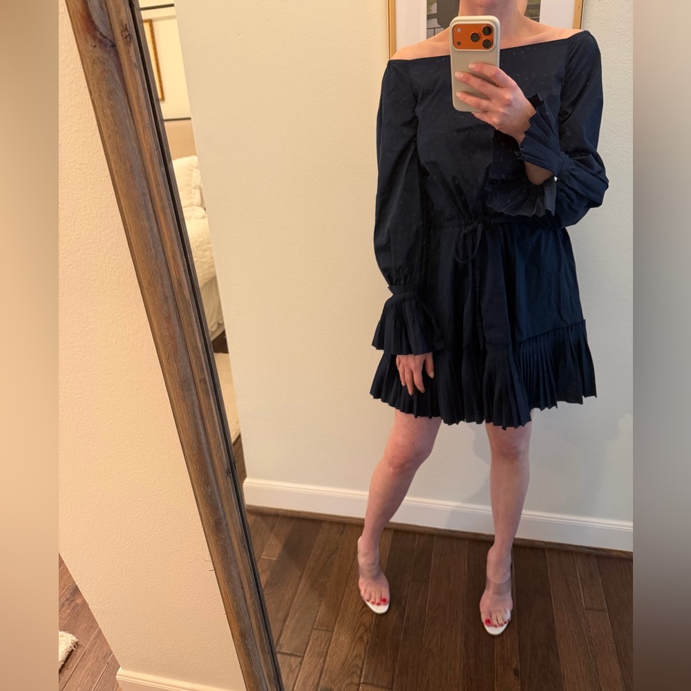 ALEXIS off shoulder mini dress